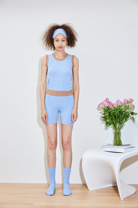 GINGER hydraKNIT ECOVERO TANK TOP blue
