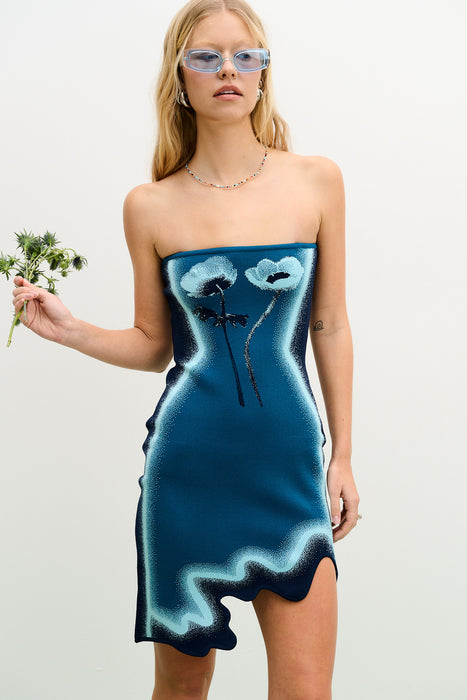 LYNDON WAVY MINI DRESS