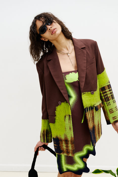 YASMIN NEEDLE PUNCH BLAZER