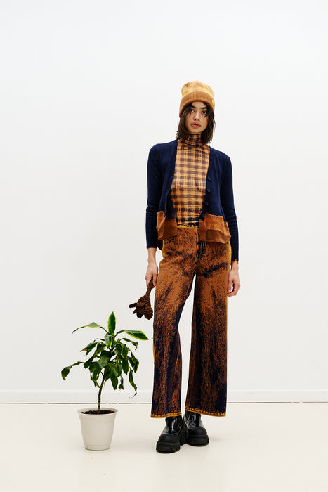 GWENDA NEEDLE PUNCH CARDIGAN