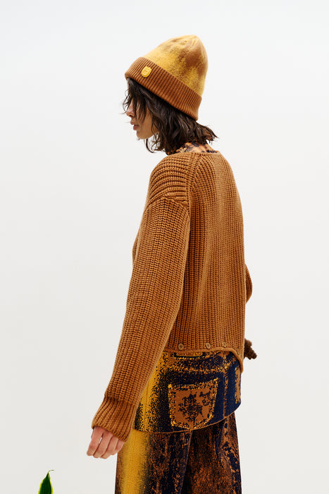 KINGSLY MERINO WOOL CHUNKY SWEATER