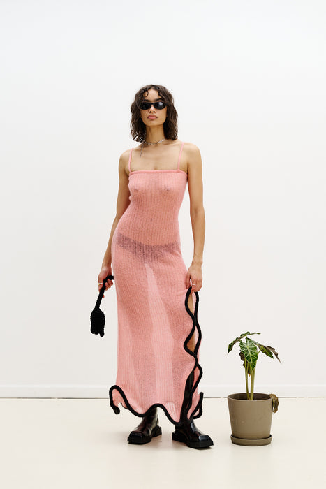 NALIN ALPACA WAVY TANK DRESS