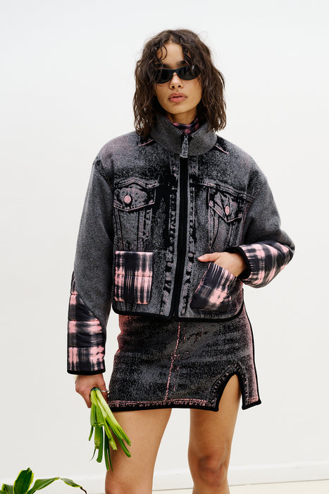 ORORO REVERSIBLE QUILTED JACKET