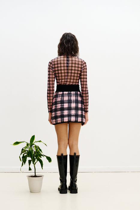 RHODA REVERSIBLE QUILTED SKIRT