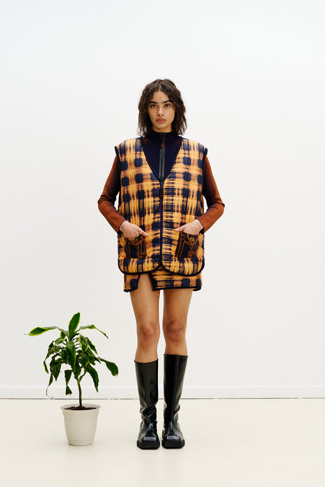 AVRIL REVERSIBLE QUILTED VEST