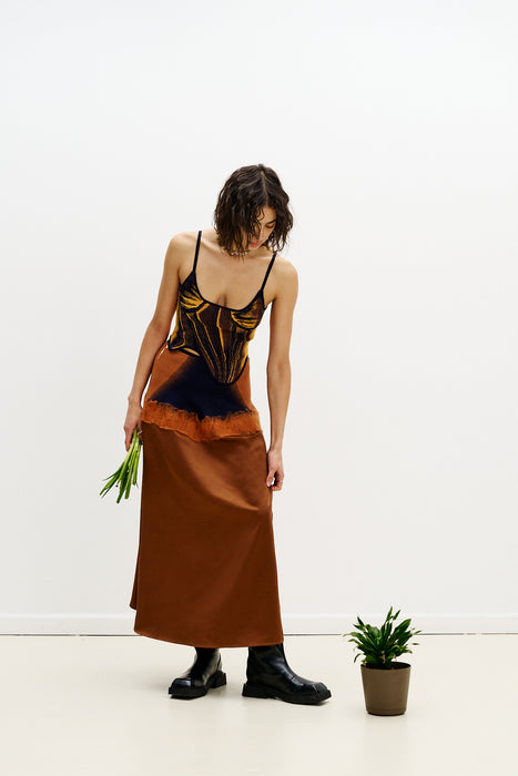 MILA DENIM PRINT TANK TOP