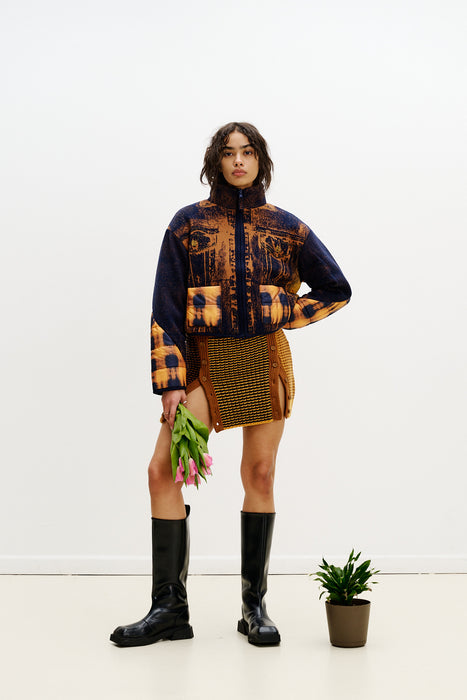 ORORO REVERSIBLE QUILTED JACKET