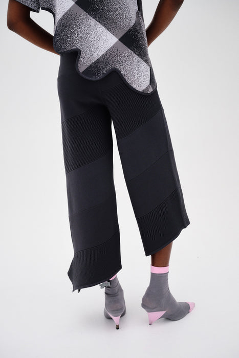 COCO ASYMMETRIC WIDE LEG PANTS