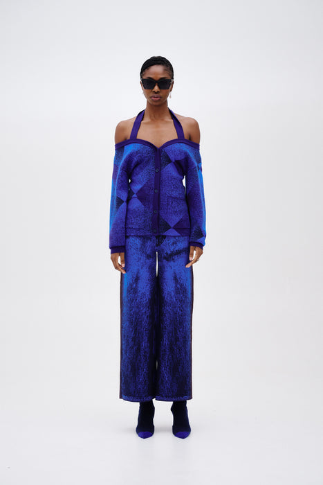 NIRO DROP SHOULDER MERINO WOOL CARDIGAN
