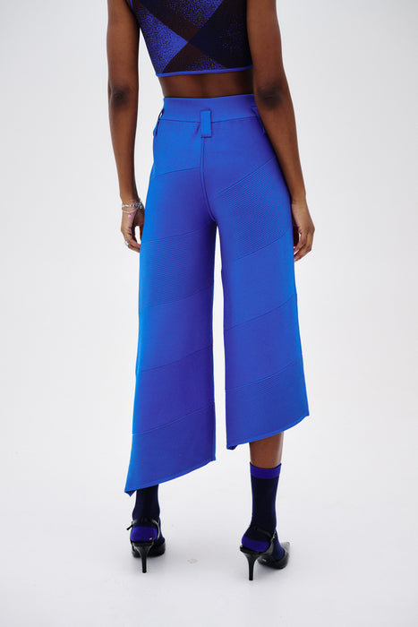 COCO ASYMMETRIC WIDE LEG PANTS