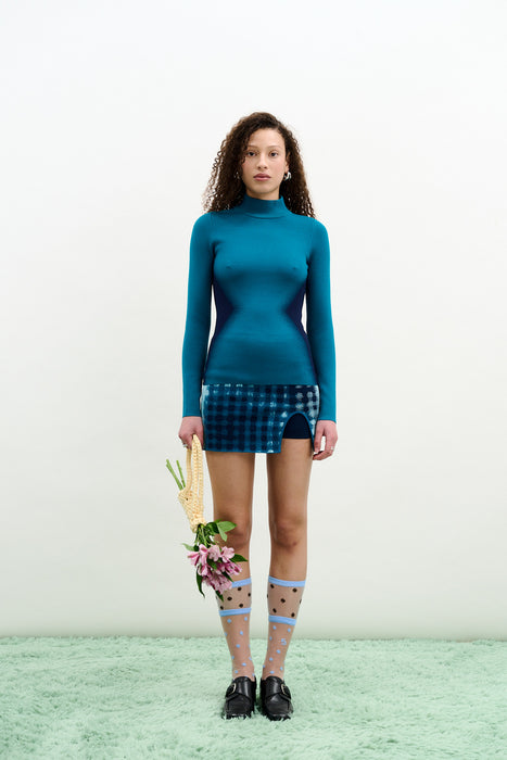 YURI ECOVERO TURTLENECK TOP