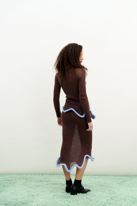 PIXIE ALPACA WAVY LONG SLEEVE TOP