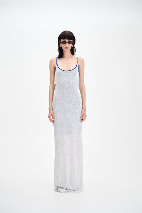 NATASHA SEQUINS MAXI DRESS