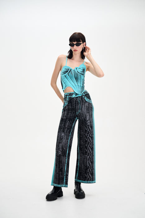 ZAHRA WIDE LEG PANTS