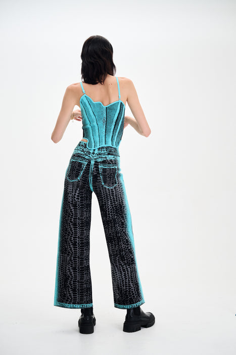 ZAHRA WIDE LEG PANTS