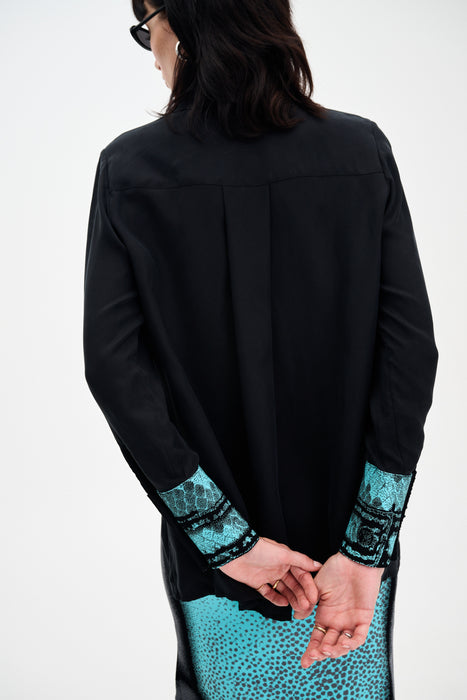 SEVERUS MIXED MEDIA OVERSIZED SHIRT