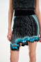 CASEY WAVY MINI SKIRT