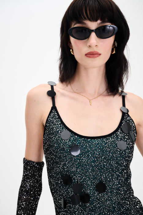 BINDI SEQUINS DRESS