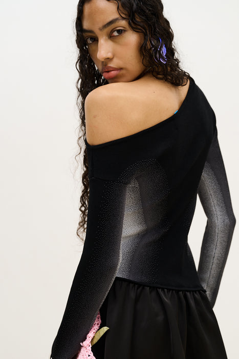 EDDIE LONG SLEEVE MINI DRESS