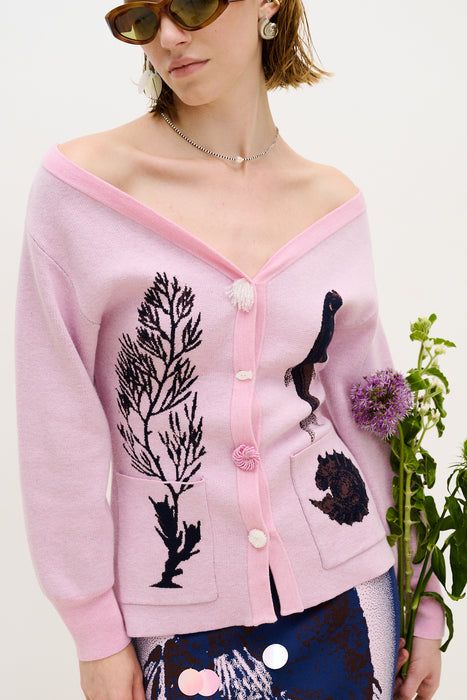 BASA MERINO WOOL CARDIGAN