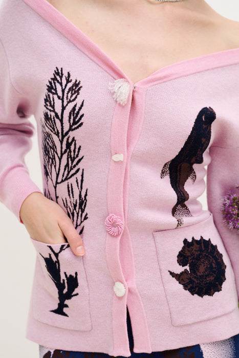 BASA MERINO WOOL CARDIGAN