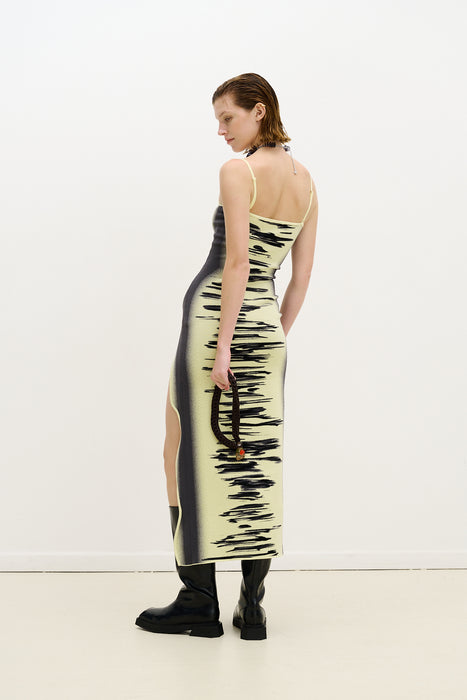 IRIS OCEAN PRINT MAXI TANK DRESS