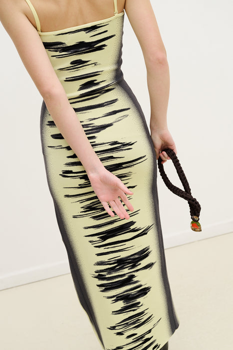 IRIS OCEAN PRINT MAXI TANK DRESS