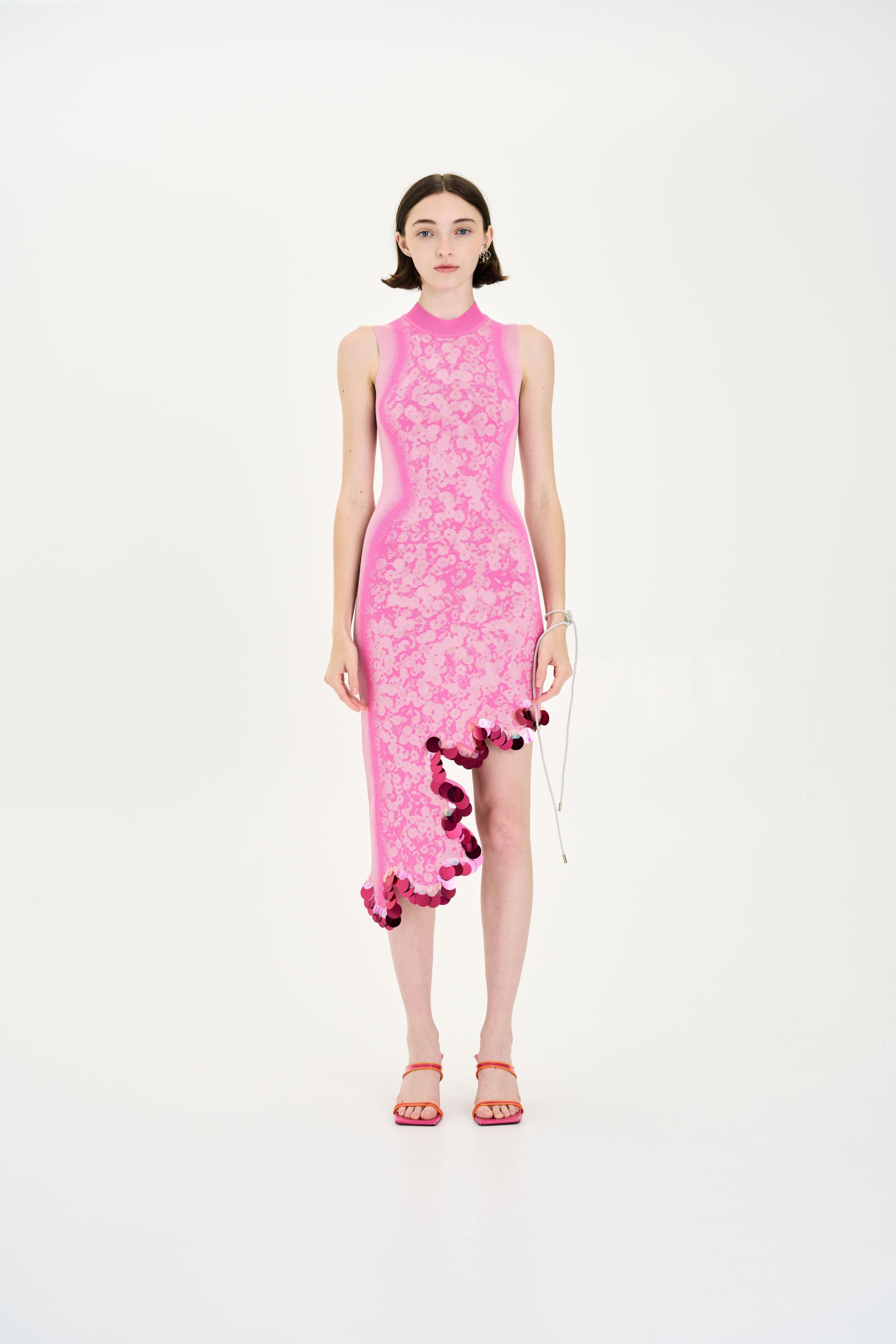 ワンピース PHILOSOPHY Rhinestone dress Pink A04522128 Philosophy Rhinestone Dress Dresses Pink In Beige | ModeSens