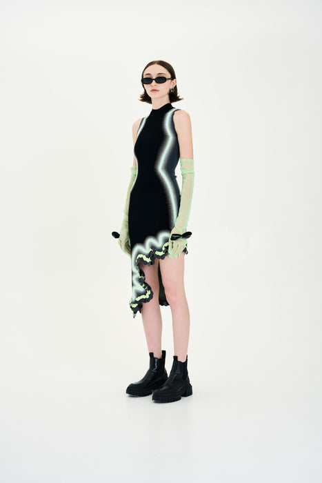 ph5 dress MAYA WAVY ASYMMETRIC DRESS WITH SEQUINS PH5
