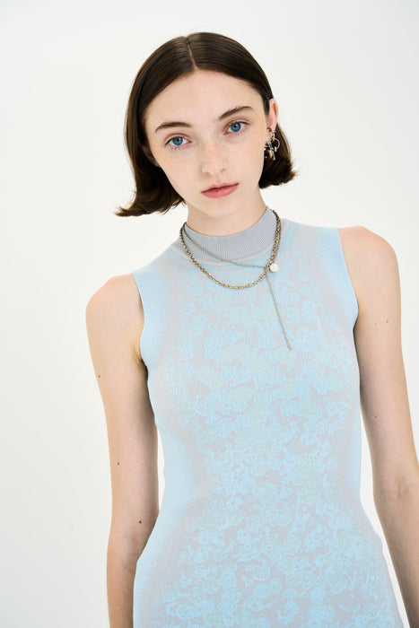 IRIS SIGNATURE WAVY DRESS WITH SEQUINS