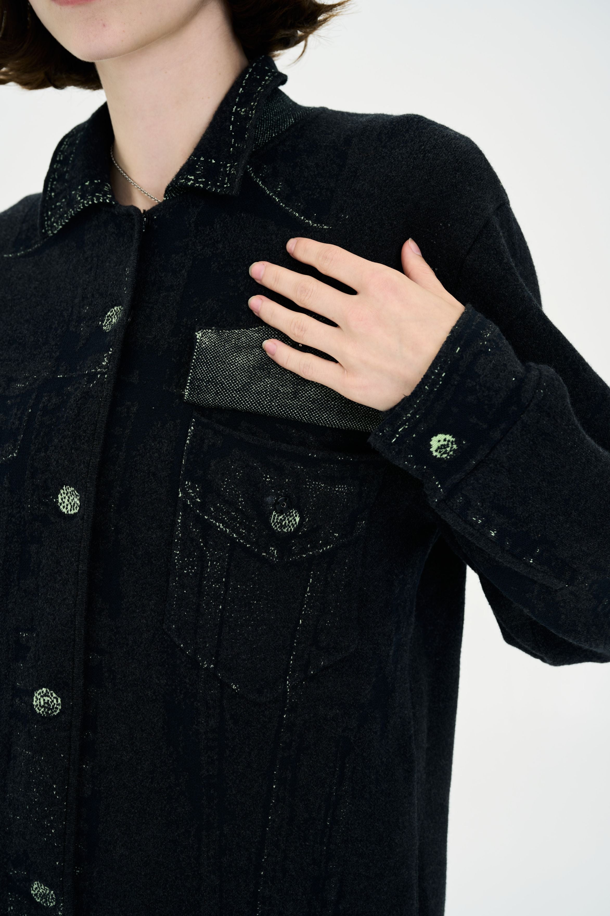 HANA DENIM PRINT OVERSIZED JACKET– PH5