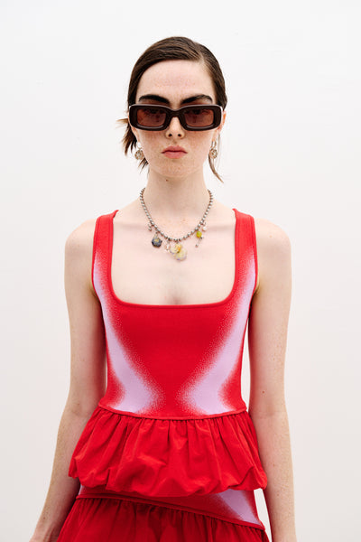 LILY MIXED MEDIA TANK TOP– PH5