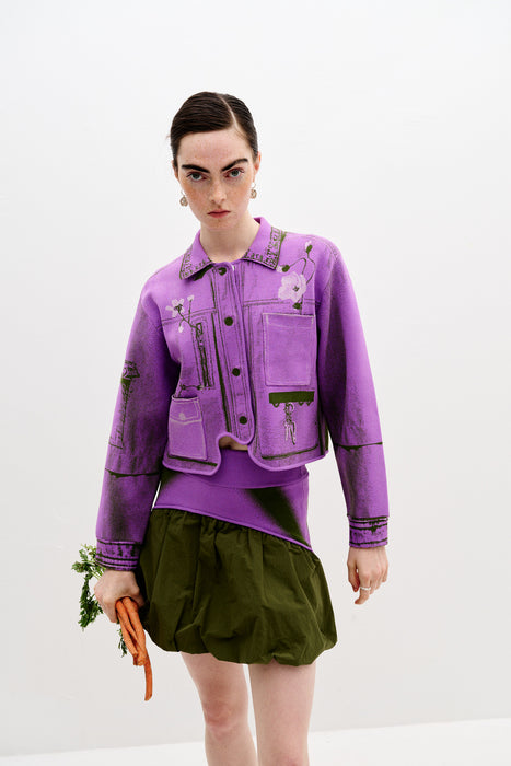 ZEBRINA FAKE CARGO JACKET