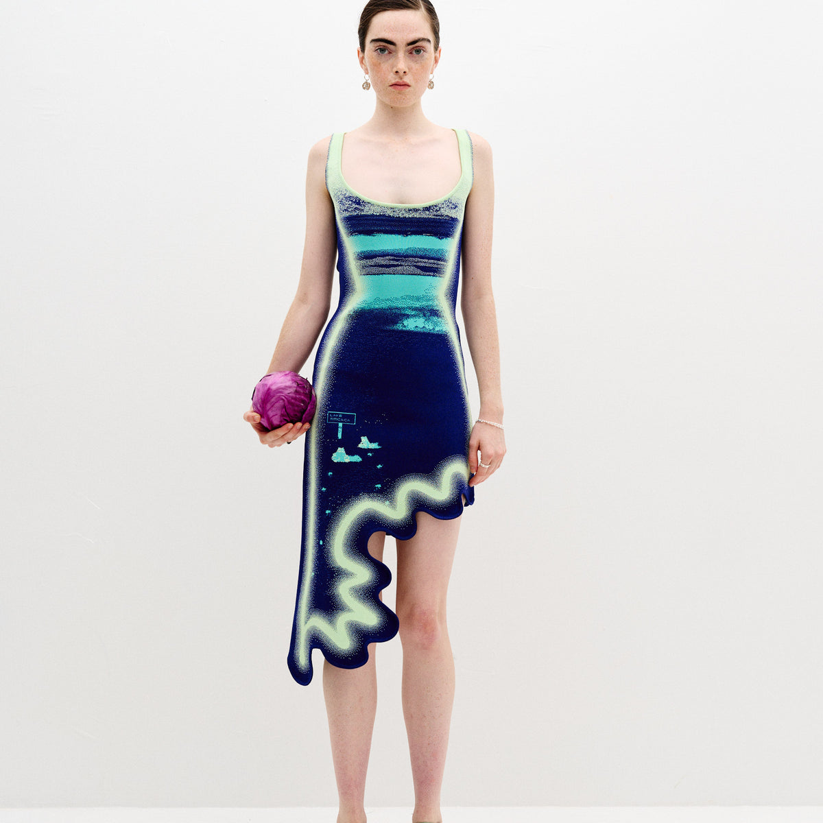 HAZEL REVERSIBLE WAVY ASYMMETRIC DRESS – PH5