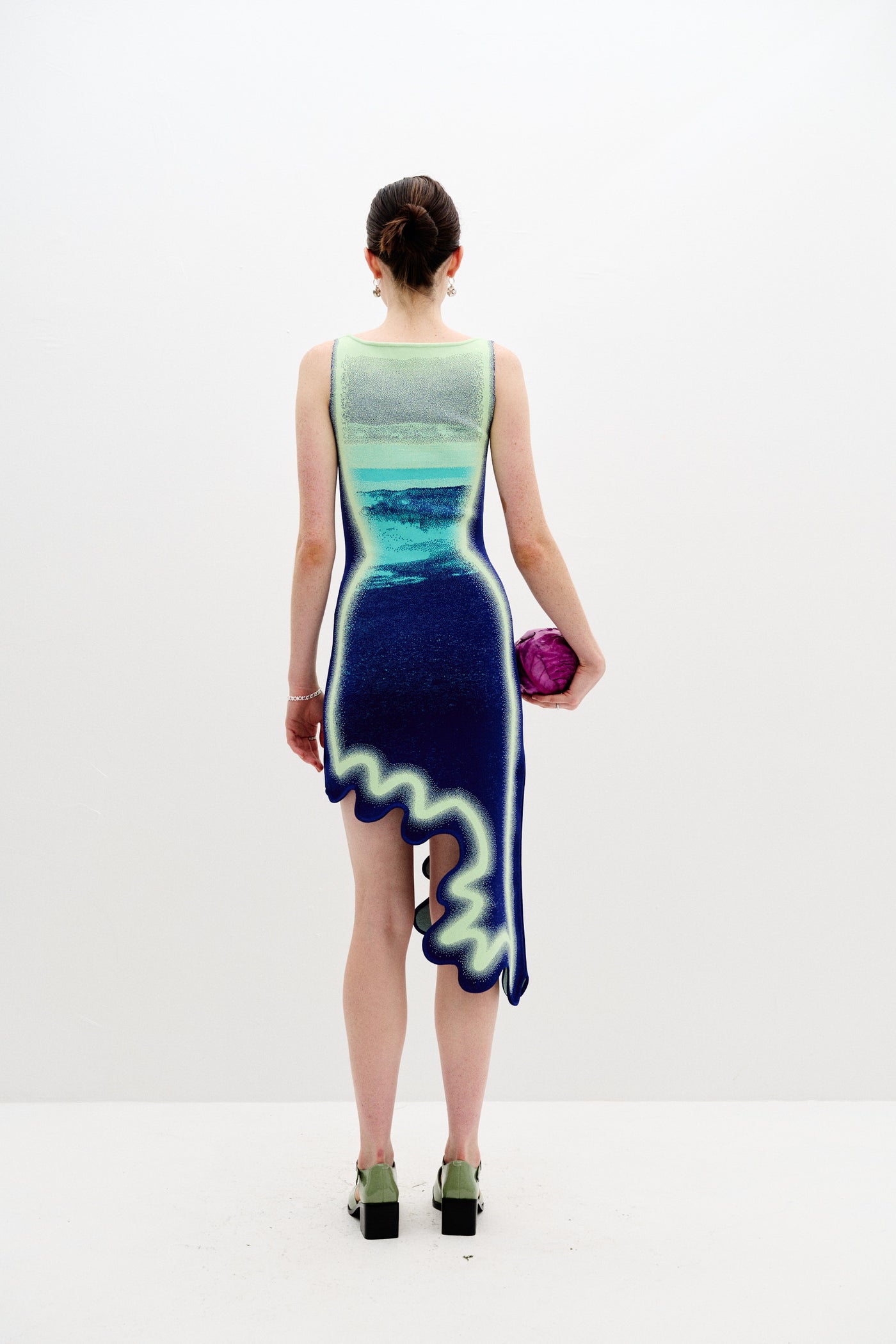 Asymmetric Wave Dress