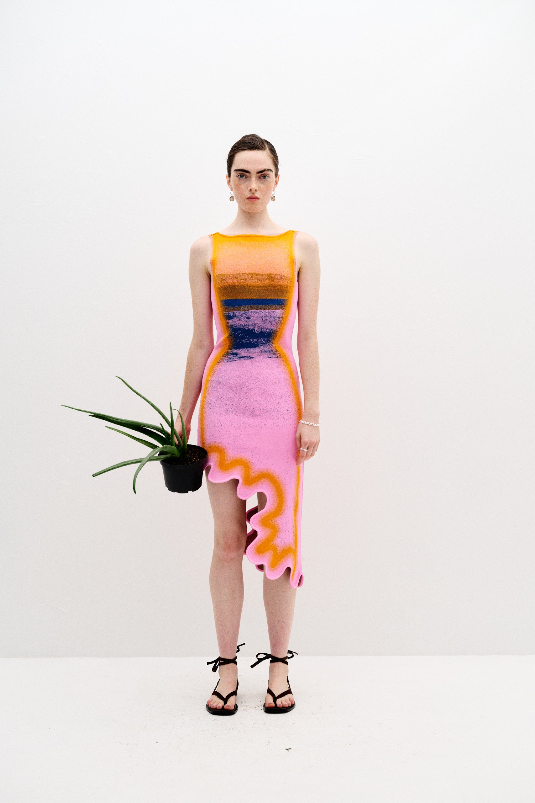 HAZEL REVERSIBLE WAVY ASYMMETRIC DRESS– PH5