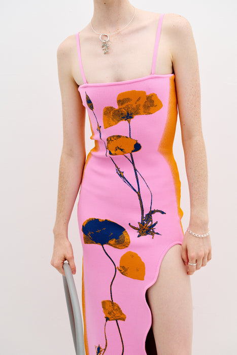 ph5 dress pink HAZEL DENIM PRINT MINI DRESS PH5