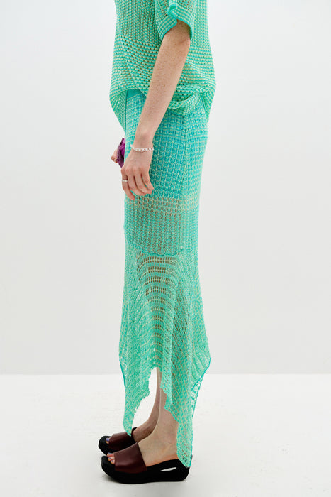 PICEA CROCHET MIDI SKIRT