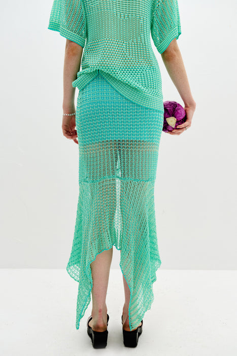 PICEA CROCHET MIDI SKIRT