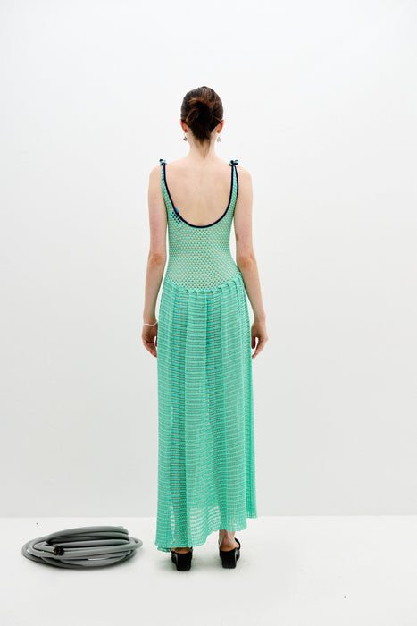 BRASSICA CROCHET TANK DRESS