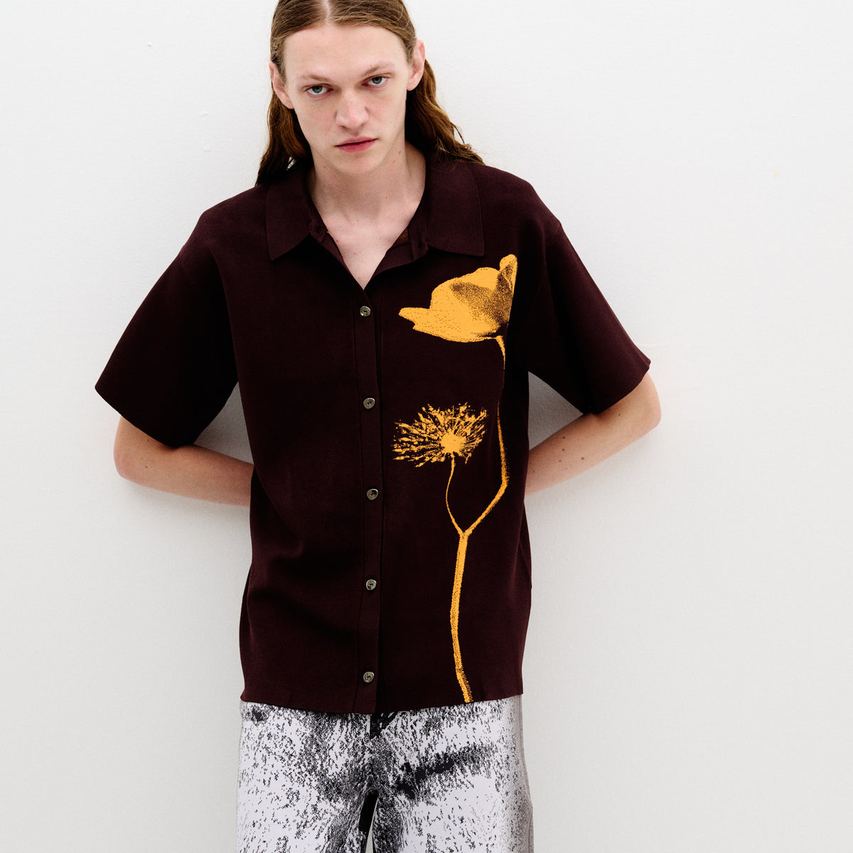 flower - トップス Vintage Toddler Girls Kids 80s-90s Colorful Flower Floral