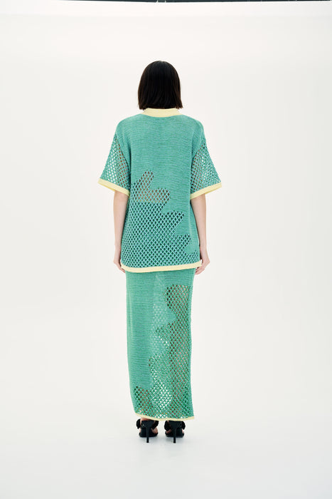 ROWAN CROCHET MAXI SKIRT