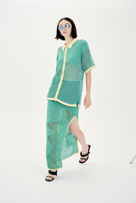 ROWAN CROCHET MAXI SKIRT