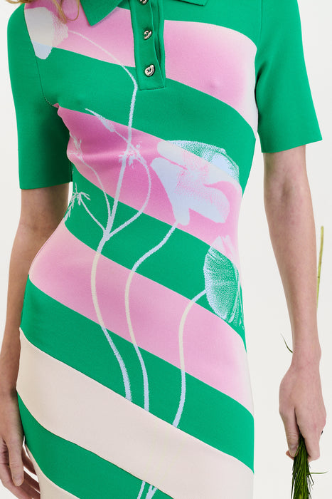 DEKEL UV REACTIVE POLO DRESS