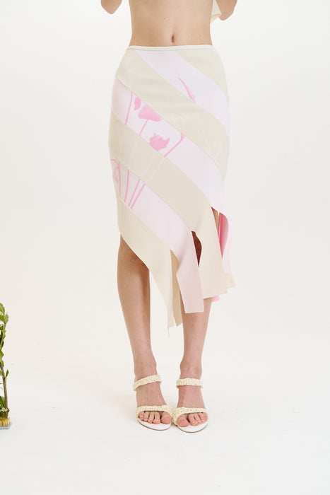 HESPER UV REACTIVE MIDI SKIRT