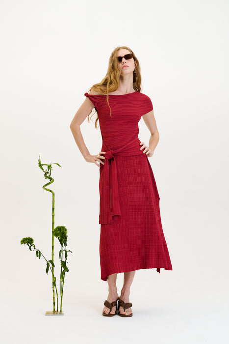 SYRAH RIB MAXI DRESS