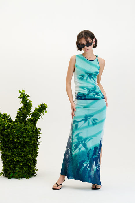 KOZUE WINDOW PRINT TANK TOP