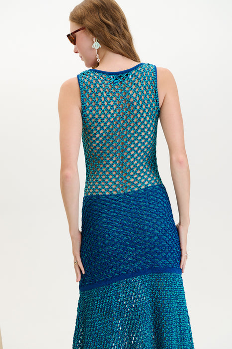 MAPLE CROCHET TANK DRESS