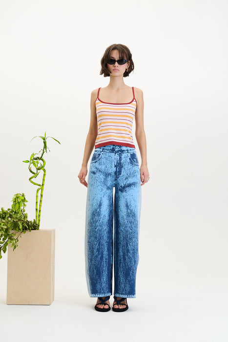 ARDEN POINTELLE TANK TOP