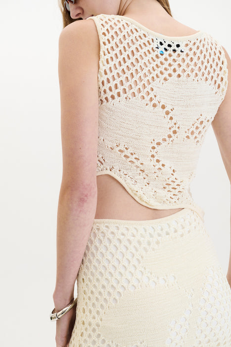 PERRY CROCHET TANK TOP